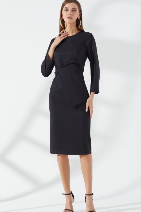 Платье Люше 3220 черный размер 44-54 #5