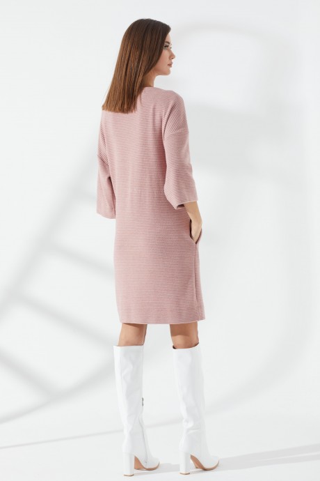 Платье Люше 3238 розовый размер 44-60 #8