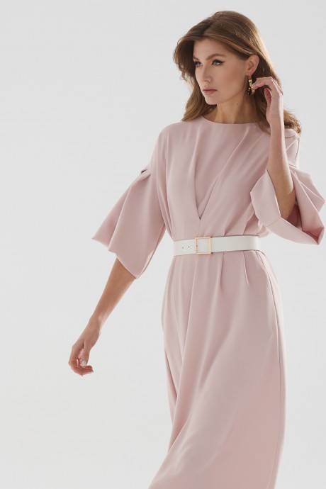 Платье Люше 3386 розовый размер 44-60 #4