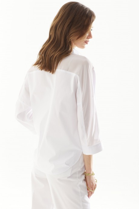 Блузка Люше 3339 белый размер 44-60 #4