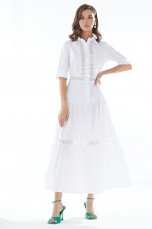 Платье Люше 3441 белый #1