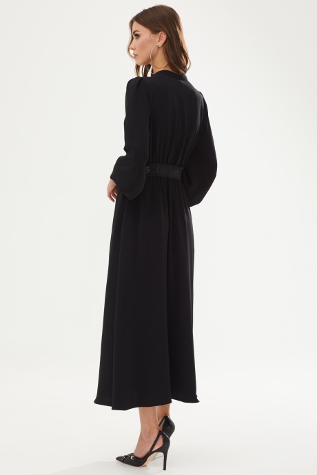 Платье Люше 3505 чёрный размер 44-54 #4