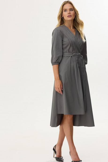 Платье Люше 3531 Серый размер 44-60 #2