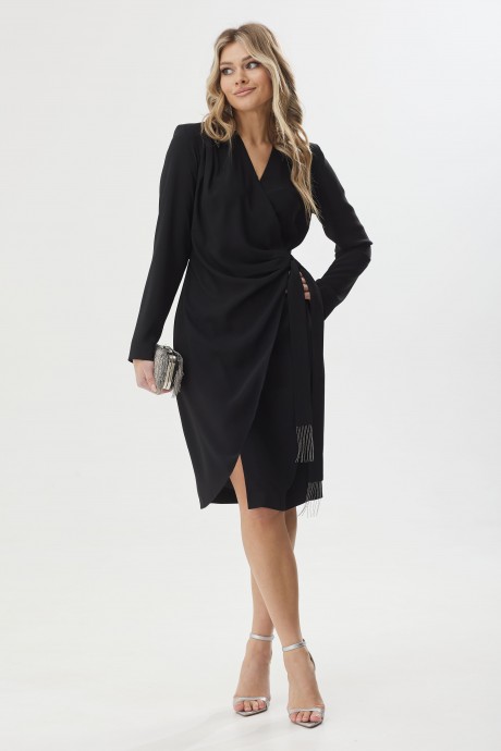 Вечернее платье Люше 3654 черный размер 44-54 #1