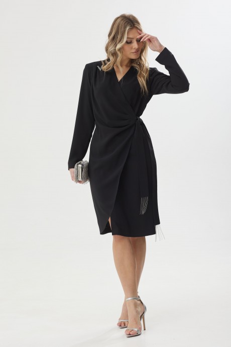 Вечернее платье Люше 3654 черный размер 44-54 #2