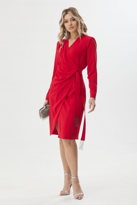 Вечернее платье Люше 3662 красный размер 44-54 #2