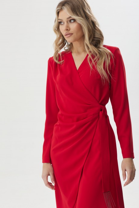 Вечернее платье Люше 3662 красный размер 44-54 #4