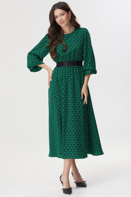 Платье Люше 3631 зеленый размер 44-54 #3