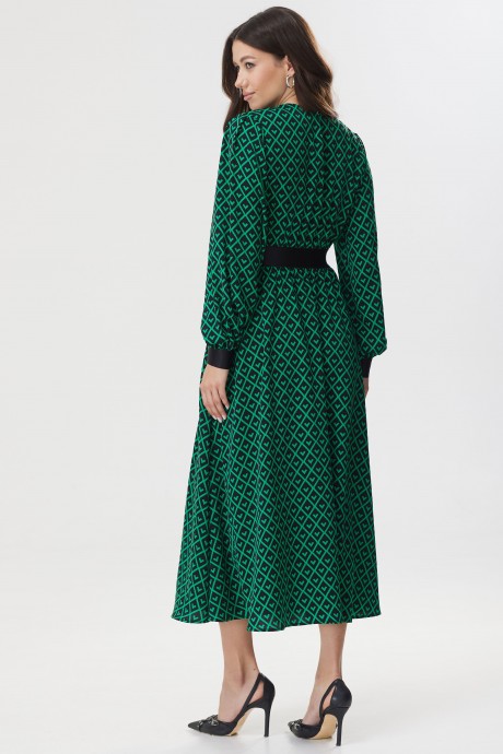 Платье Люше 3631 зеленый размер 44-54 #5