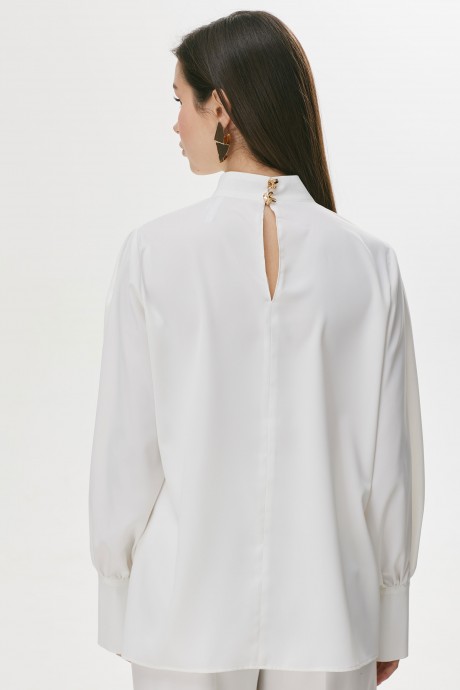 Блузка Люше 3717 белый размер 44-54 #5