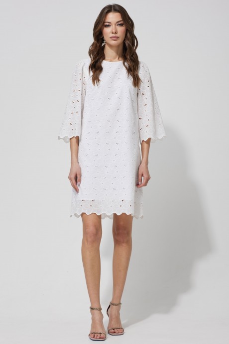 Платье Люше 3748 белый размер 44-54 #2