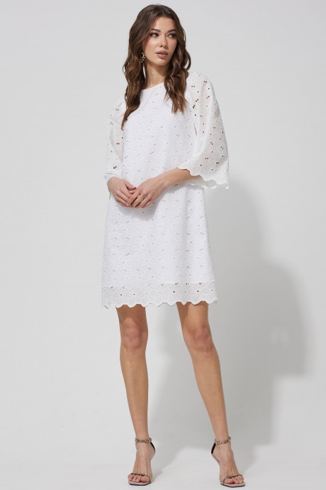Платье Люше 3748 белый размер 44-54 #3