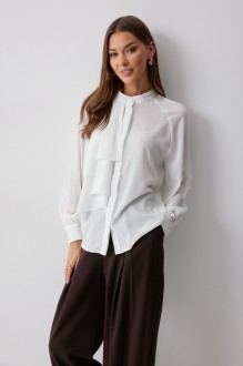 Блузка Люше 4221 молоко #1