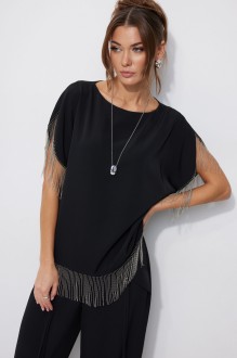 Блузка Люше 4255 черный