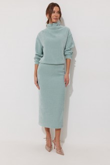 Юбочный костюм Люше 4263 мята