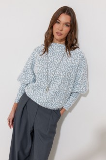 Джемпер (кофта) Люше 4277 голубой