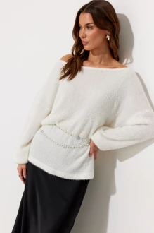 Джемпер (кофта) Люше 4284 белый
