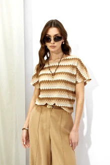 Джемпер (кофта) Люше 4350 коричневый