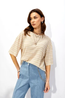 Джемпер (кофта) Люше 4362 бежевый