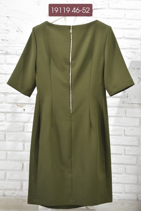Платье Jerusi 19119 зеленый размер 46-52 #5