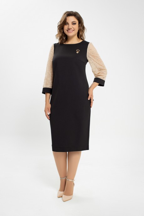 Платье Jerusi 2219 черный размер 50-58 #1