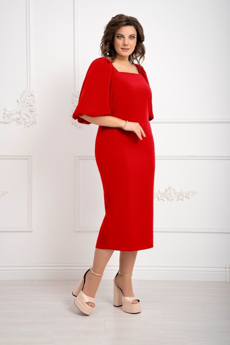 Вечернее платье Jerusi 2308 красный размер 50-58 #3