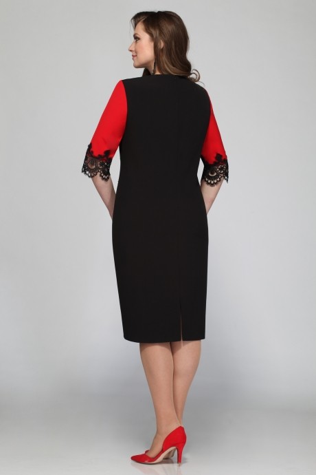 Вечернее платье Matini 3.1141 красный/черный размер 58-62 #3