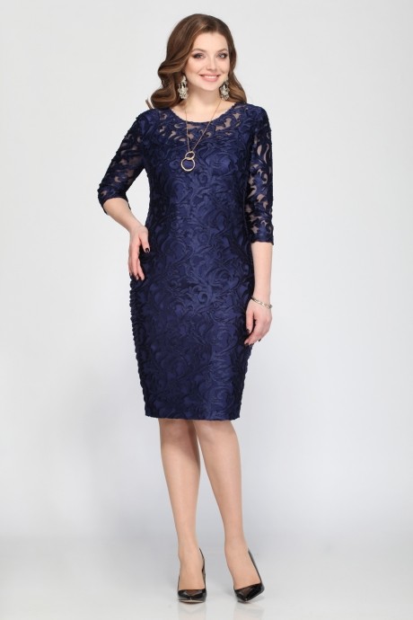 Вечернее платье Matini 3.1041 темно-синий размер 52-62 #1
