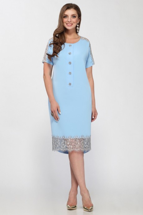 Платье Matini 3.1183 голубой размер 54-58 #1