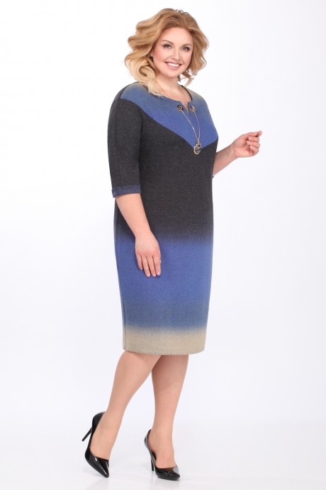 Платье Matini 3.1163 синий размер 54-62 #2