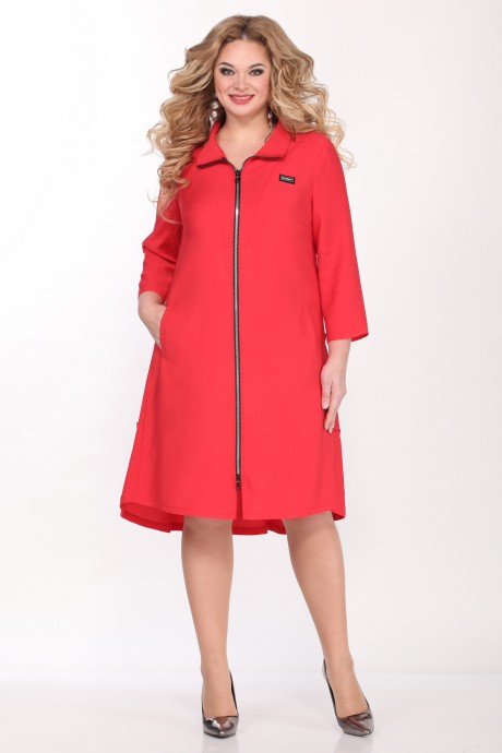 Платье Matini 3.1381 красный размер 52-66 #1