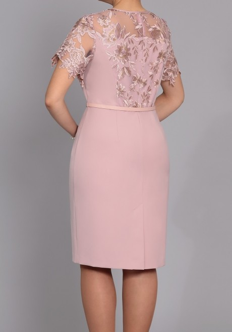 Вечернее платье Галеан-стиль 686 розовый размер 50-54 #2