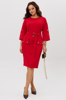 Платье Galean Style 998 красный
