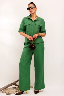 Брючный костюм Galean Style 982 .1 зеленый