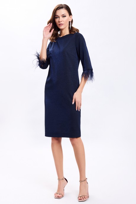 Вечернее платье GIZART 5179 Синий размер 46-52 #1