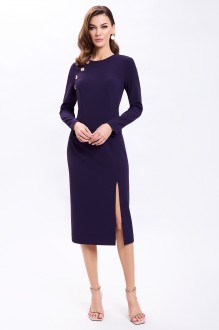 Платье GIZART 5185 фиолетовый #1