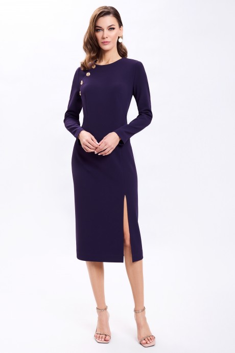 Платье GIZART 5185 фиолетовый размер 44-50 #1