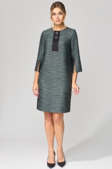 Платье GIZART 5254 серый #1