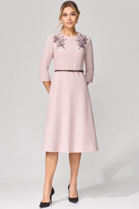 Платье GIZART 5255 розовый размер 46-52 #1