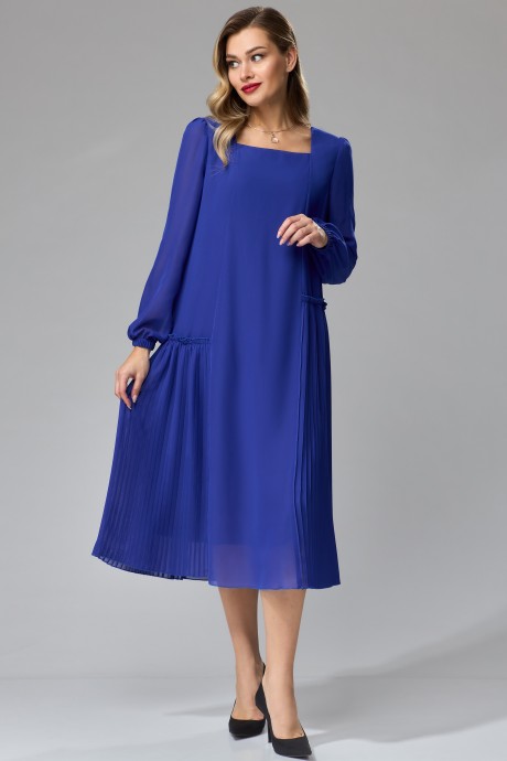 Платье GIZART 5236с синий размер 46-52 #2