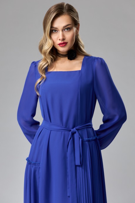 Платье GIZART 5236с синий размер 46-52 #3