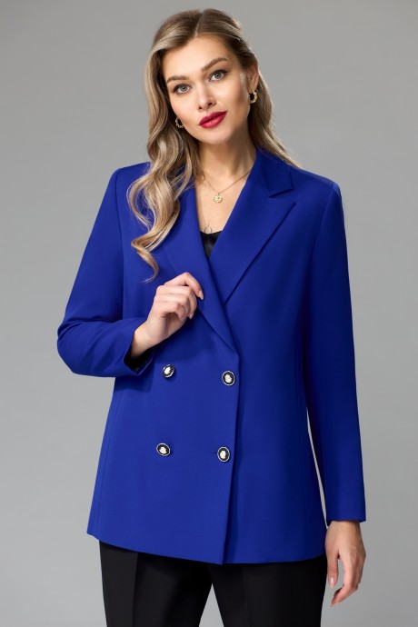 Жакет (пиджак) GIZART 17551/1 с синий размер 42-56 #1