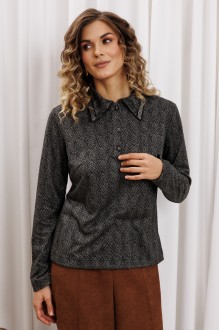 Джемпер (кофта) GIZART 15422 серый, тигровый