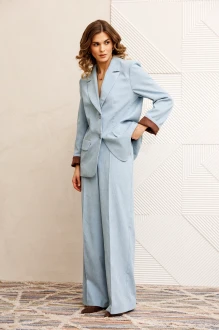 Брючный костюм GIZART 5411 голубой