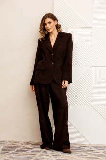 Брючный костюм GIZART 5411 шоколад