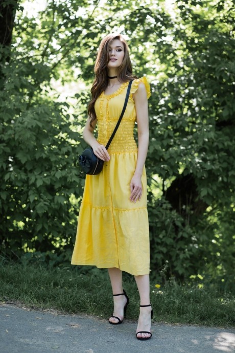 Платье Juanta 2533 жёлтый размер 44-50 #1