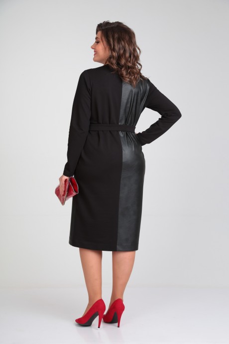 Платье Мублиз плюс 021 черный размер 50-54 #10