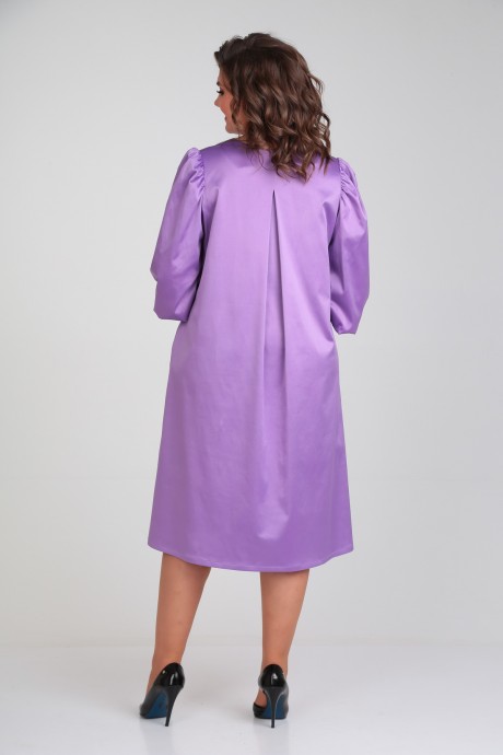 Вечернее платье Мублиз плюс 022 сирень размер 48-52 #2
