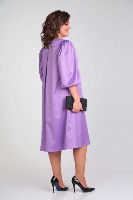 Вечернее платье Мублиз плюс 022 сирень размер 48-52 #3