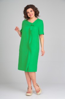 Платье Мублиз плюс 061 зеленый #1